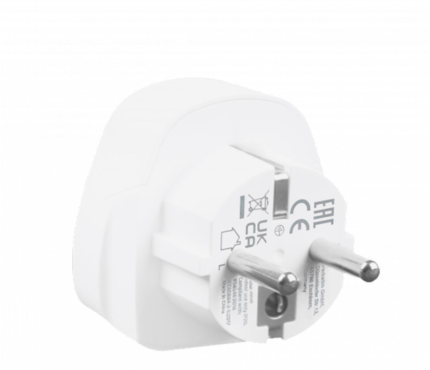 Verbatim Adapter podróżny globalny-europejski - 1236508 - zdjęcie 3